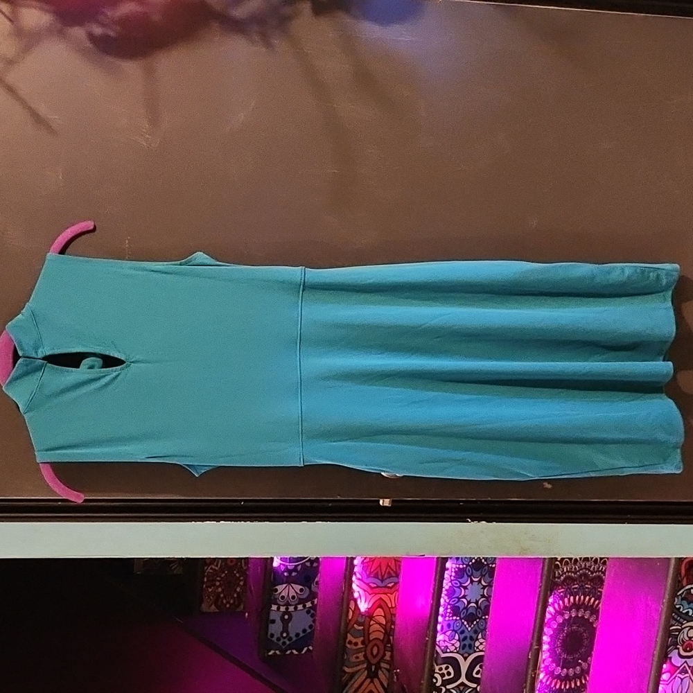 Lark&Ro medium teal dress